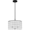 Quoizel Seigler Pendant 3 Lights Matte Black SGL2814MBK - alternate 2